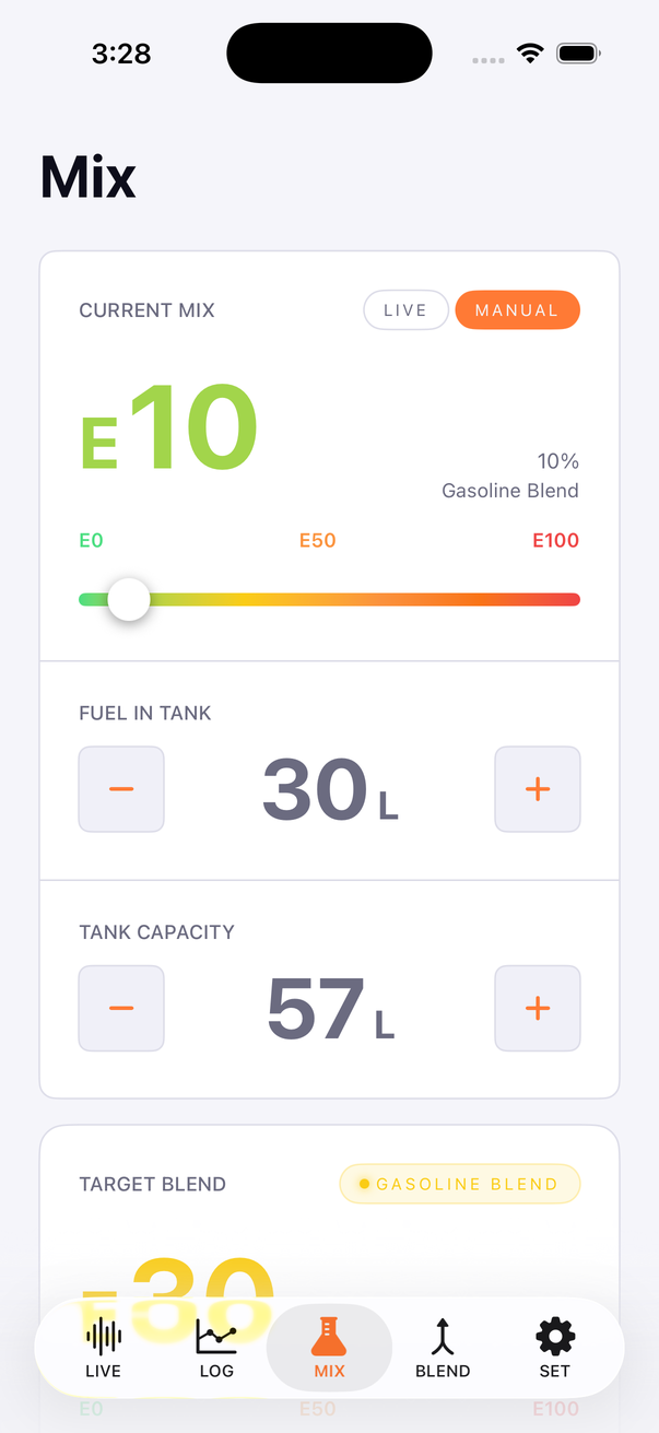 MyEtho mix calculator